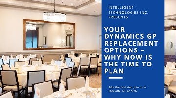 Your Dynamics GP Replacement Options – Why Now Is the Time to Plan