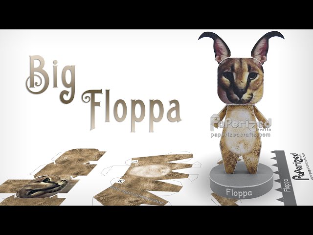 Big Floppa Paperized, Paperized Crafts