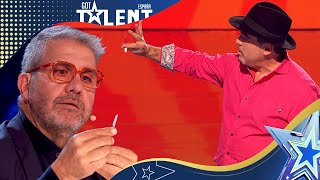 A TRICK that leaves the jury in shock: 'He IS a magician' | Semifinals 03 | Spain's Got Talent 2023