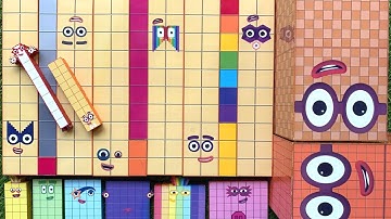 Looking for Numberblocks NEW 4510 Puzzle Tetris Shape | ASMR chirping of birds