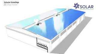 Sistema solar - Inversor com otimizador SolarEdge