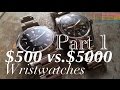 $500 Watch Vs. $5000 Watch Part 1 | What's the Difference? Hamilton Khaki & Rolex Explorer