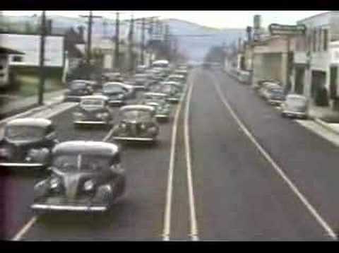 Sandy Blvd at 28th, Portland Oregon 1939.