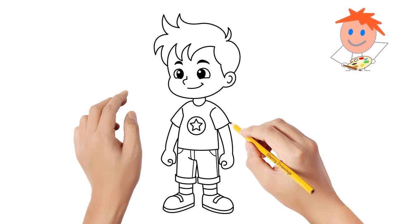 How To Draw Simple People For Kids