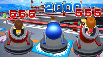 Wii Party U Highway Rollers B.Obama vs Susie vs Clara vs Rie (Max Difficulty)