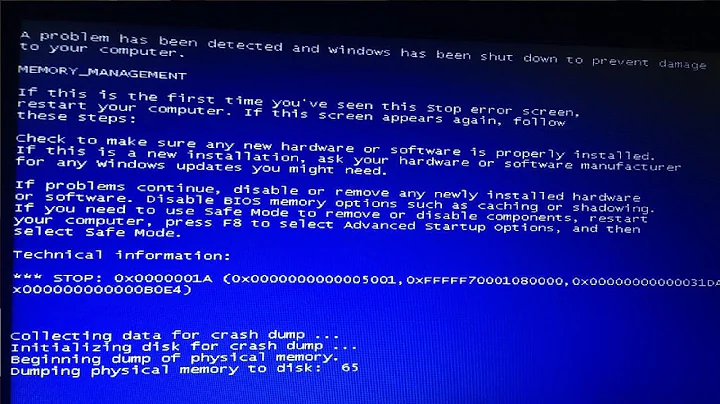 Fix a problem has been detected and windows shutdown to prevent damage to your computer