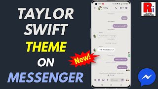 How to Activate Taylor Swift Theme on Messenger (New) screenshot 3