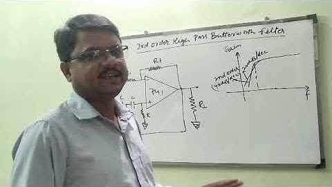 2nd order butterworth high pass filter