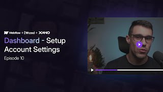 Ep 10- Dashboard: Setup Account Settings | LMS with WWX