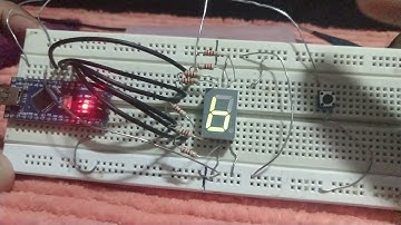 Rolling Dice using Arduino and 7 Segment Display
