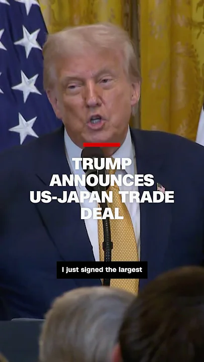 Trump announces US-Japan trade deal