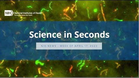 NIH Science in Seconds - Week of April 17, 2023