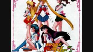 Video thumbnail of "Sailor Moon Opening Japanese with Lyrics"