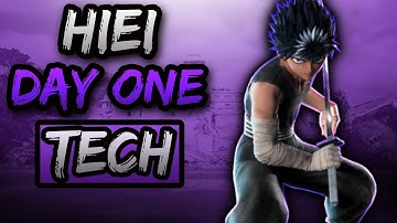 Hiei Day One Combos and Tech | Jump Force DLC