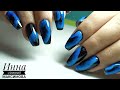 ❤ ШИКАРНЫЙ дизайн ВИТРАЖНЫМ гель лаком ❤ COSMOPROFI ❤ укрепление АКРИЛАТИКОМ ❤