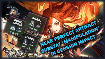 Old Tutorial on "Manipulating" Artifact Substats on Genshin Impact