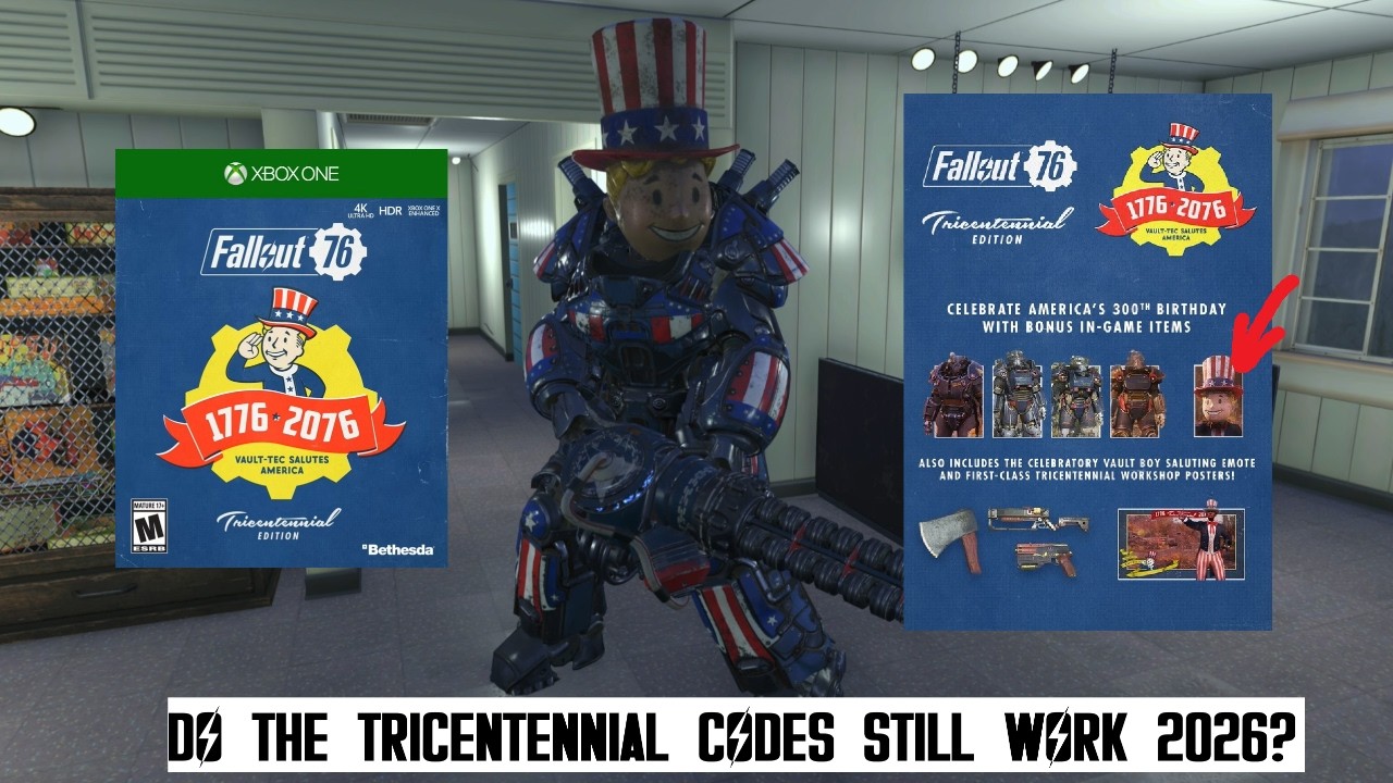 Fallout 76: Do Pre-Order Bonus Codes Still Work? (Tricentennial Bonus ...