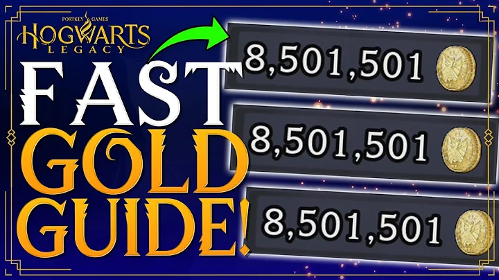 Hogwarts Legacy - BEST GOLD FARM - How To Make 10,000s EASY (How To Get Lots Of Gold) Fast Money