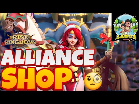 What do you get from Alliance Shop every 3 months in Rise of Kingdoms