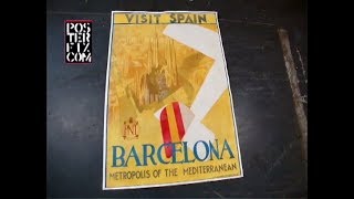 Visit spain and other travel posters