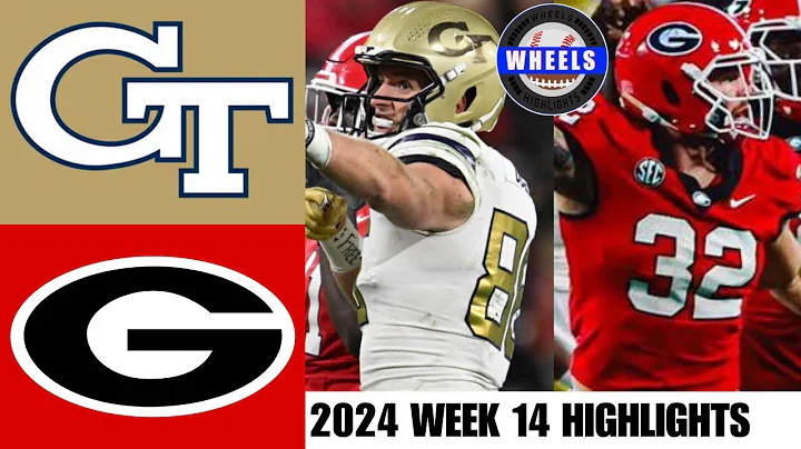 #7 Georgia vs Georgia Tech (MUST WATCH, AMAZING GAME!) | 2024 College Football Highlights