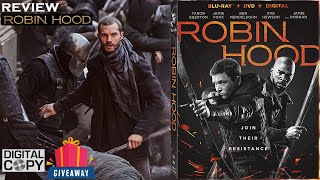 Robin Hood 2018 Blu Ray (Review) (Jamie Dornan) Digital Code Giveaway