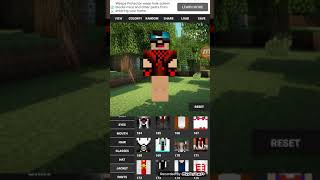 Making a EVØ Infinity minecraft outfit Custom skin creator screenshot 4