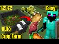"Minecraft 1.21 Auto Crop Farm for PE & java– Easy & OP!"