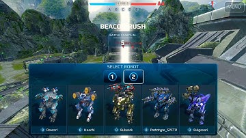 War robot test server 3.9 new weapon Spark