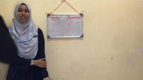 TSLB 3063 Task 3: Simulated Teaching | Hamizah, Husna, Afifah