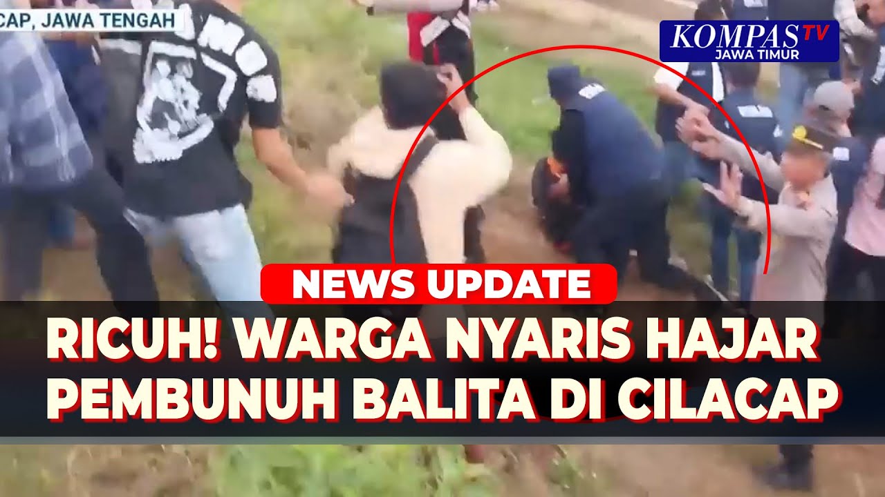 Warga Geram Nyaris Hajar Tersangka Pembunuhan Balita di Cilacap saat Rekonstruksi