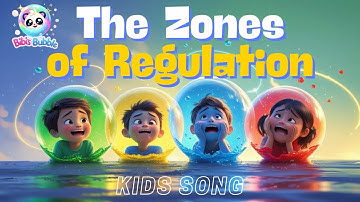 🟦🟩🟨🟥  The Zones of Regulation Song for Kids
