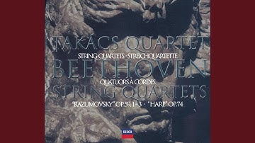 Beethoven: String Quartet No. 8 in E Minor, Op. 59 No. 2 "Razumovsky No. 2": I. Allegro