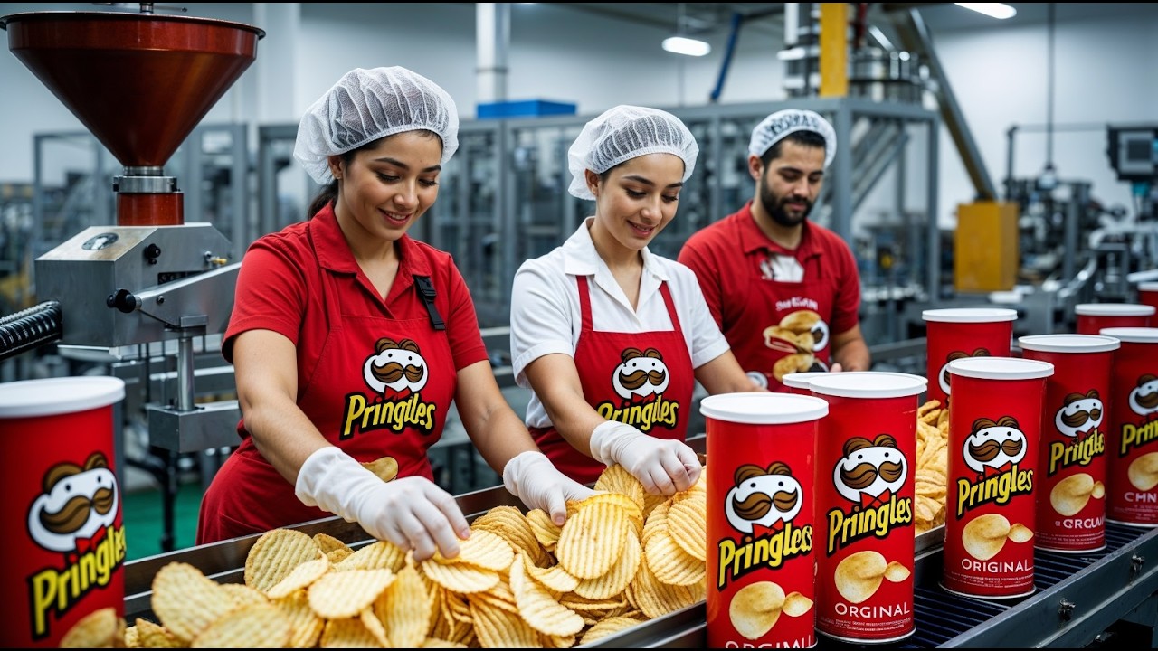 Comment sont fabriqués les Pringles ? [Processus d'usine]