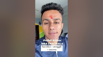 Reality Behind Success MBA Chai Wala #shorts #ytshorts #youtubeshortsindia #mbachaiwala #shortsvideo