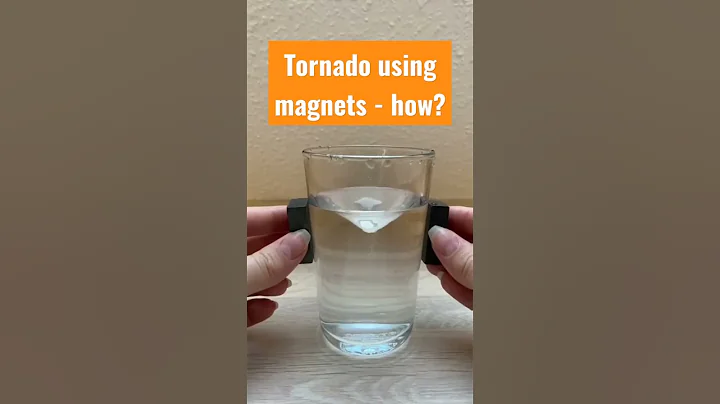 TORNADO using magnets | how ? | physics trick