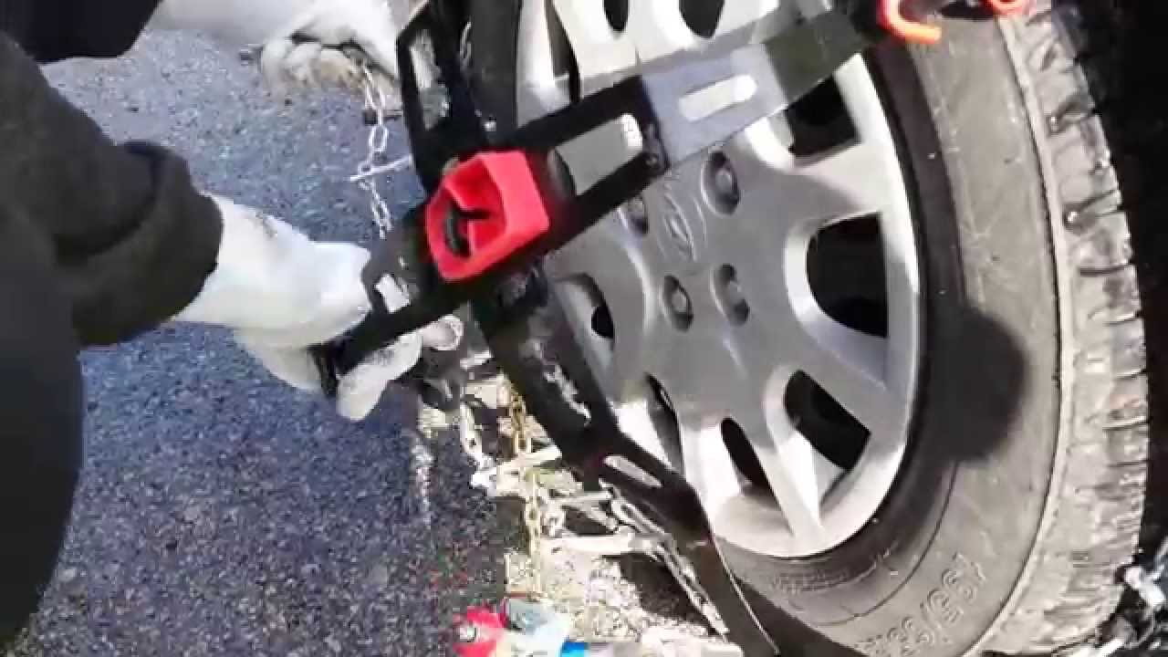 Αλυσιδες TRAK SNOW CHAINS τοποθετηση