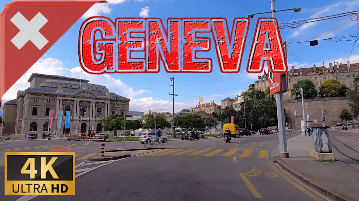 DRIVING GENEVA, Canton of Geneva,  SWITZERLAND I 4...