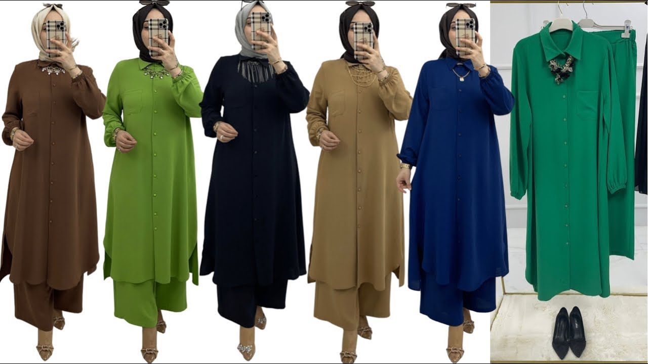 Büyük Beden Kombin - Nefa Moda Tesettür Giyim - Hijab Outfit ideas
