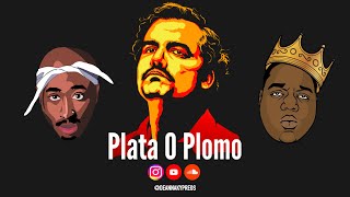 Tupac &amp; Biggie Smalls - PLATA O PLOMO - Pablo Escobar Narcos Remix - Silver or Lead