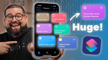 15 NEW iPhone Shortcuts YOU Requested: Auto-Reply Texts, Wallpapers, and Transcribe Podcasts!