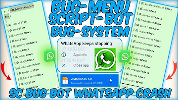 HOW TO NEW SC BUG BOT FILE IN WHATSAPP FULL HD QUALITY VIDEO