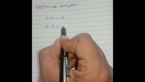 Addition of integers| Tricks | shorts |cbse |ncert