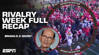 RIVALRY WEEK RECAP 🔥 BRAWLS break out, CFP implications, Conference Championships SET & MORE | SC