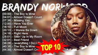 Brandy Norwood 2023 MIX ~ Top 10 Best Songs ~ Greatest Hits ~ Full Album