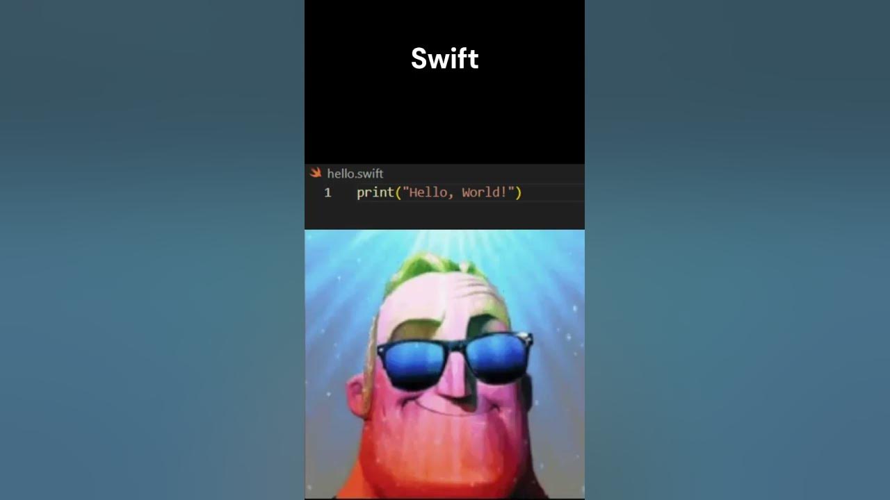 Hello World Programs in every programming language part 1 | #memes # ... image.
