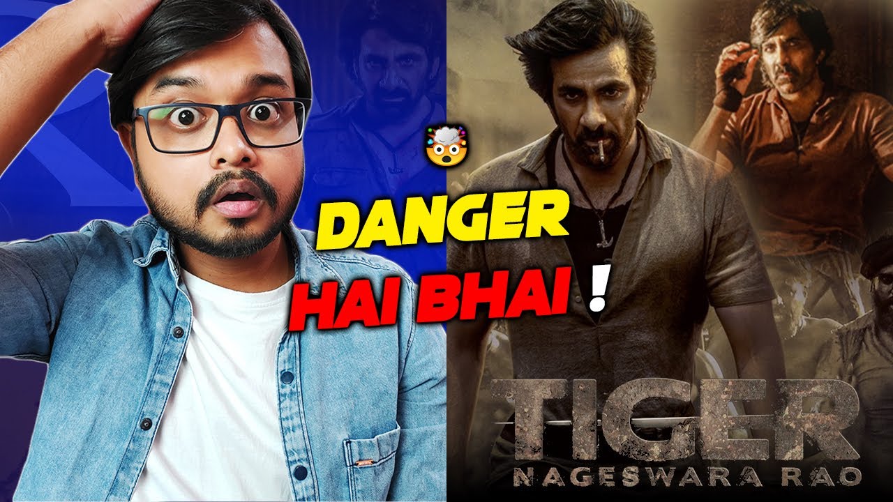 Tiger Nageswara Rao   Trailer Review  Reaction  Ravi Teja  By Crazy 4 Movie