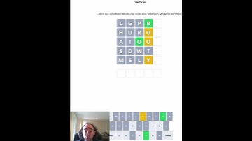 Verticle #Wordle: puzzle for 20 May 25  #variant #wordgames #puzzle #speedsolving #puzzlegame