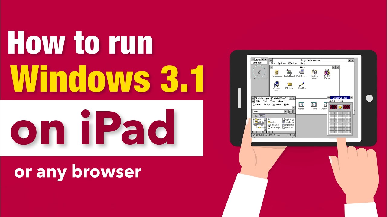How To Run Windows 3 1 On IPad Or Any Other Devices YouTube how-to-run-windows-3-1-on-ipad-or-any-other-devices-youtube