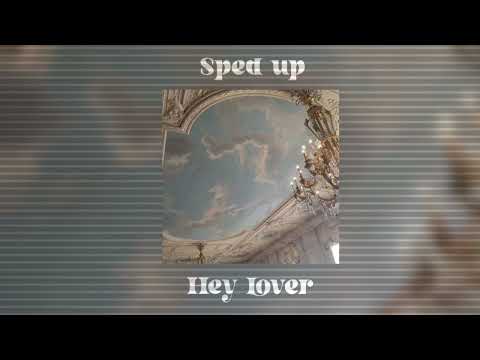 Hey lover (sped up) "Hey hey hey hey Lover you dont have to be a star"